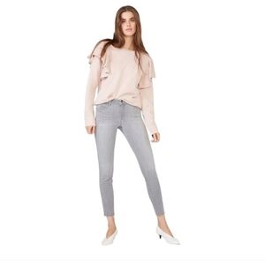 Pistola Skinny Jeans Grey High Rise Size 29
